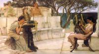 Alma-Tadema, Sir Lawrence - Sappho and Alcaeus